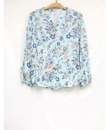 8分袖シャツブラウス