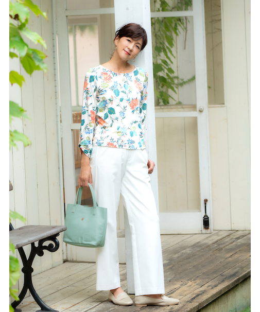 セミワイドパンツ