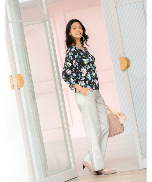 セミワイドパンツ