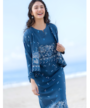 7分袖カーディガン