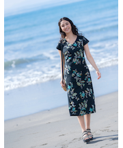 半袖ワンピース