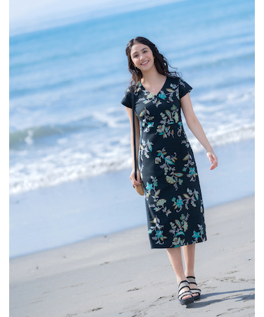 半袖ワンピース