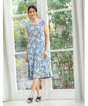 フレンチスリーブワンピース