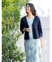 7分袖カーディガン