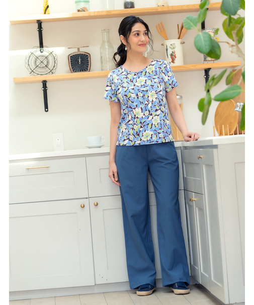 セミワイドパンツ