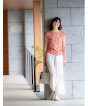 フレンチスリーブプルオーバー