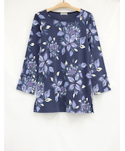 8分袖チュニック