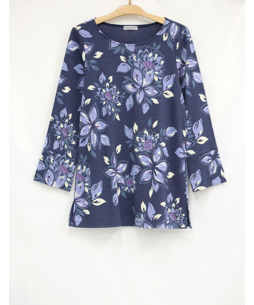 8分袖チュニック