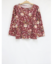 8分袖プルオーバー