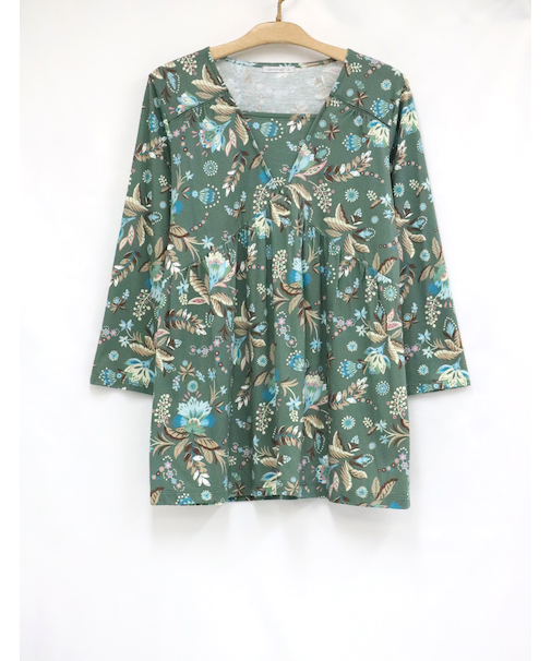 7分袖チュニック