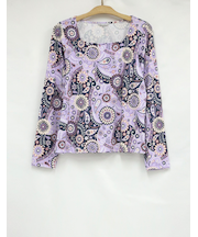 長袖プルオーバー