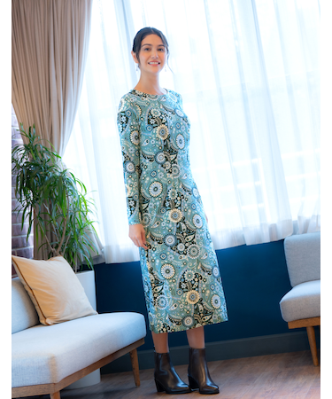 長袖ワンピース