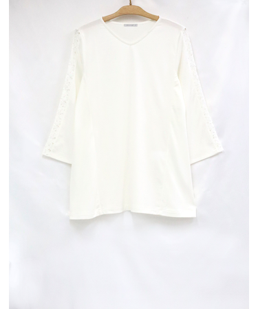 8分袖チュニック