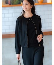 ジップアップブルゾン