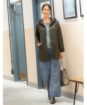 フード付コーディガン