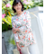 8分袖チュニックブラウス