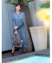 デニムワンピース