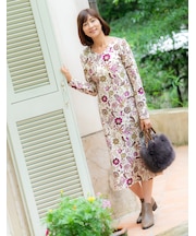 長袖ワンピース