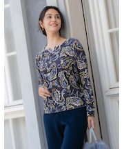 長袖プルオーバー