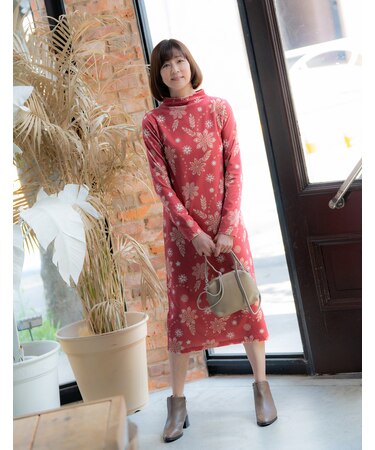 長袖ワンピース