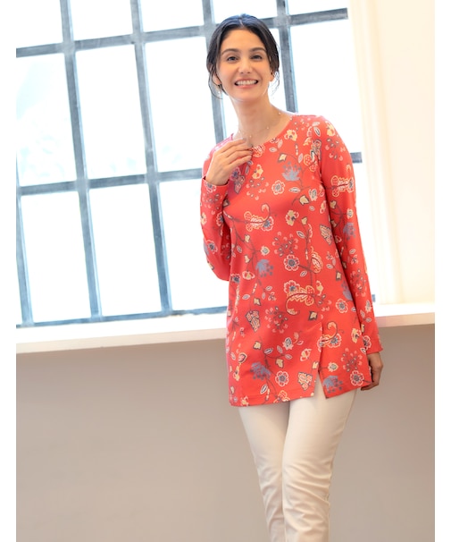 長袖チュニック