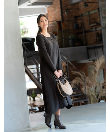 長袖ワンピース