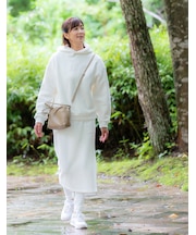 レギンス付スリット入ロングスカート