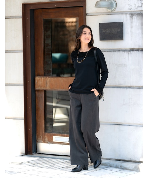 長袖プルオーバー