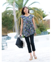 フレンチスリーブチュニック