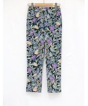 スリット入9分丈パンツ