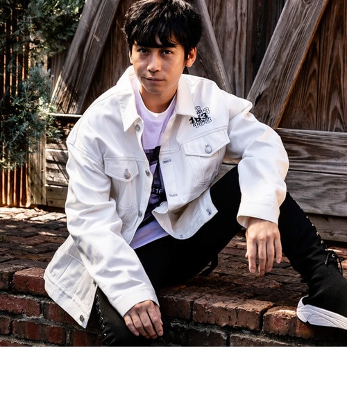 【新品未使用】ディーゼル　デニムジャケット　ジャンパー　ダメージ加工 DIESEL ディーゼル 美品 Gジャン デニムジャケット ブルゾン フォース