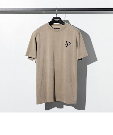 1PIU1UGUALE3 RELAX(ウノピゥウノウグァーレトレ)サンドウォッシュ半袖Tシャツ(ネイビー/ベージュ/ホワイト/グレー/コーラル)