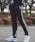 1PIU1UGUALE3 RELAX(ウノピゥウノウグァーレトレ リラックス)ビッグファスナーサイドロゴアップリケスウェットパンツ