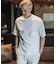 1PIU1UGUALE3 RELAX(ウノピゥウノウグァーレトレ リラックス)シルケット5分袖Tシャツ