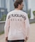 1PIU1UGUALE3 RELAX(ウノピゥウノウグァーレトレ リラックス)バックロゴプリント長袖Tシャツ