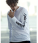1PIU1UGUALE3 RELAX(ウノピゥウノウグァーレトレ リラックス)スリーブロゴロングTシャツ