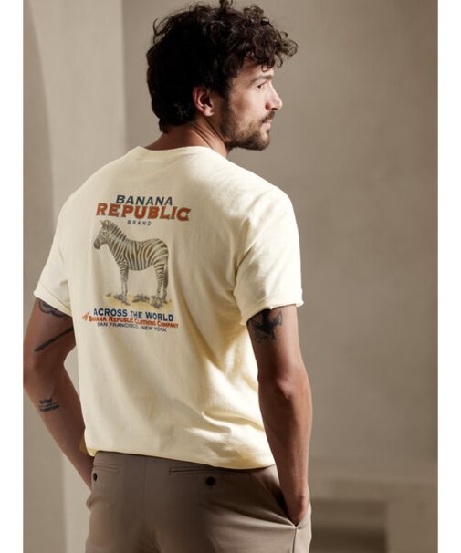 BR ARCHIVES ゼブラ Tシャツ