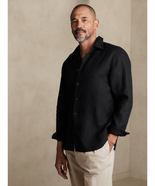 カステロ リネンシャツ｜バナナ・リパブリックの通販｜&mall（アンド