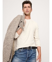 Luxury-Touch ロングスリーブ Tシャツ