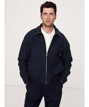 フレンチテリー ジップアップスウェットシャツ