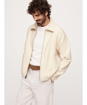 フレンチテリー ジップアップスウェットシャツ