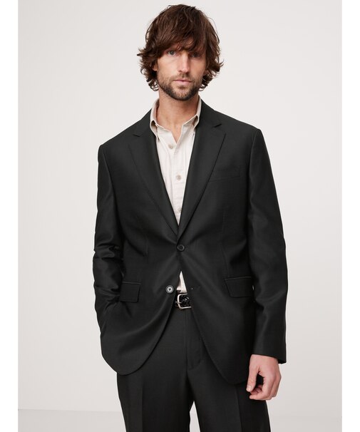 シグネチャー イタリアン ホップサック スーツジャケット