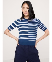 ライトウェイト カシミヤ ショートスリーブ セーター