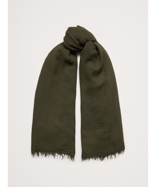 メリノウール ガーゼスカーフ