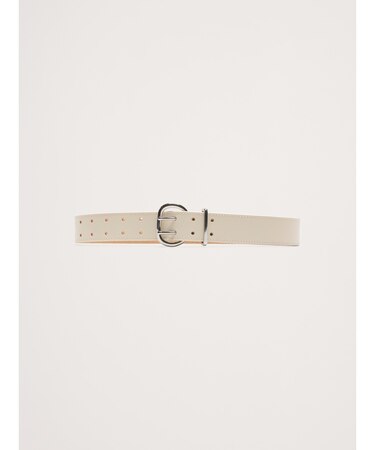 レザー ダブルパンチ ウエストベルト