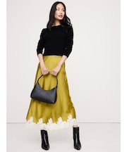 コットンシルク クルーネックセーター