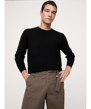 ◆メリノクルーネックセーター