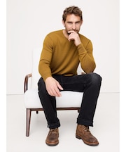 ◆メリノクルーネックセーター