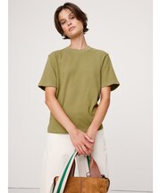 リラックス ジャージーコットン クルーネックTシャツ