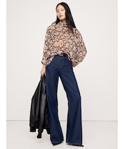 ルレックス ストライプ リバース ウエスタンシャツ